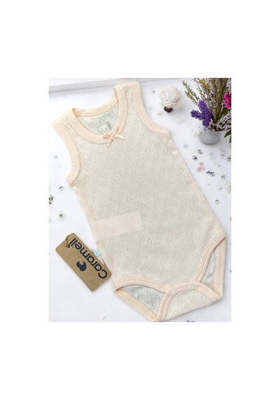 Altıntaş Baby Caramell Yumuşak Ve Nefes Alabilen %100 Pamuk 3'lü Body Set Kız Bebek Somon Somon