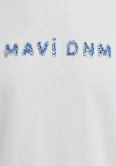 Mavi - Mavi Dnm Ekru Tişört 0613604-70057