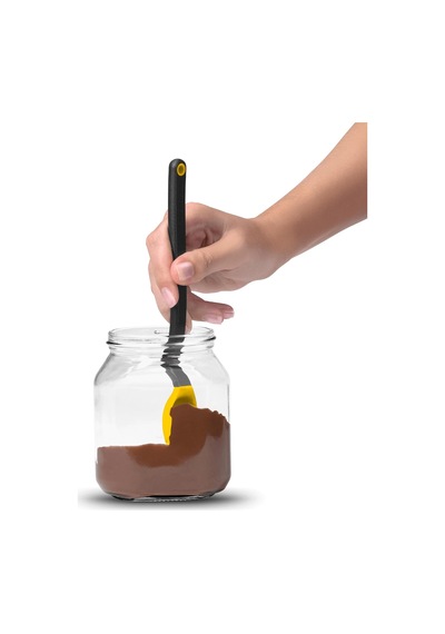 Mini Supoon Silikon Kaşık, Sarı