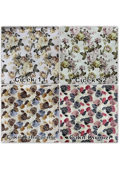Döşemelik Kumaş Soho (15 Düz Renk - 12 Desenli Seçeneği)