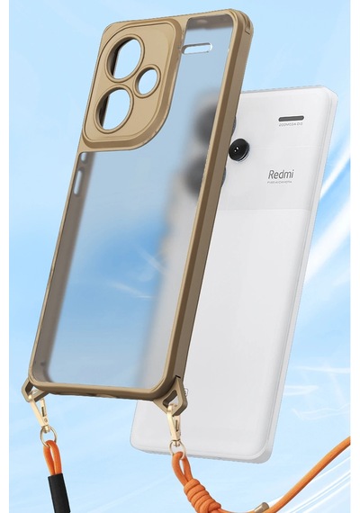 Newface - 828 - Xiaomi Redmi Note 13 Pro Plus Kılıf Penta Silikon Kılıf - Glblseme - - Şeffaf