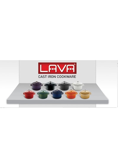 Lava Metal Döküm Izgara Tava Genel