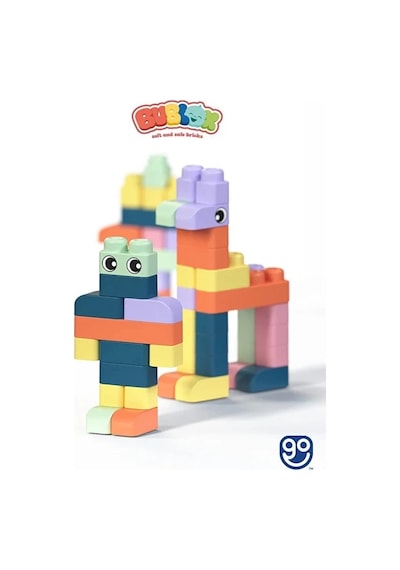 Yumuşak Yapı Blokları 48 Prc - Bublox Soft Bricks - Yumuşak Yapı Blokları