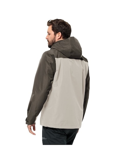 Jack Wolfskin Jack Wolfskın Taubenberg 3ın1 Jkt M Erkek Seal Outdoor Ceketi 111 Karışık Çok Renkli