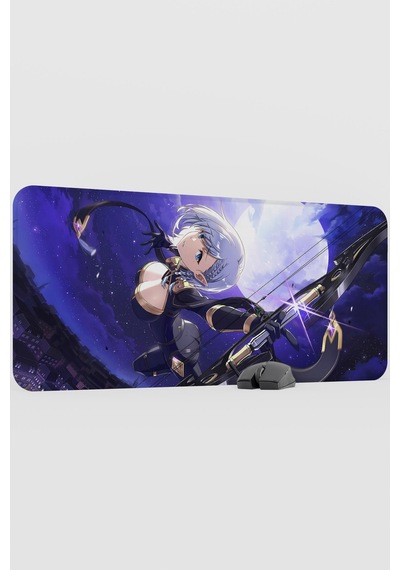 The Eminence İn Shadow Anime V2 - 90x40 Xxl Gaming Kauçuk Kaymaz Taban Mouse Pad Fare Altlığı