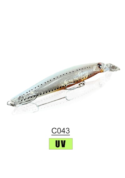 Naniwaosakashi Jerk Star 70mm 5.2gr 0-1.0mt Maket Balık C043