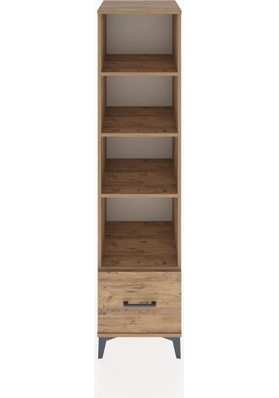 Hyperion Dolap 4 Raflı Tek Çekmeceli 44x44x182 Çam-çam Atlas Çam