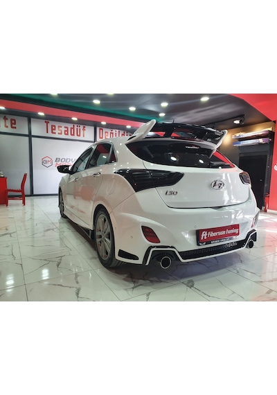 Hyundai İ30 Rs Arka Tampon----fibersan Tuning