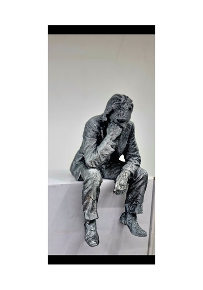 Joker Oturan Figür 10 Cm