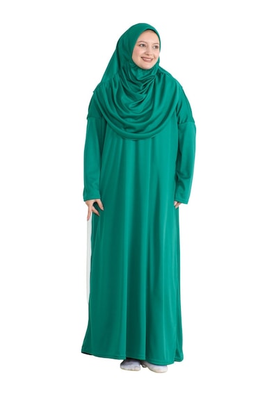 Modish Group Keseli Namaz Elbisesi Eşarp Ve Tesbih Hazır Tesettür Giyim Türban Müslüman Giysi Takım Yeşil Modish Group Keseli Namaz Elbisesi Eşarp Ve Tesbih Hazır Tesettür Giyim Türban Müslüman Giysi Takım Yeşil