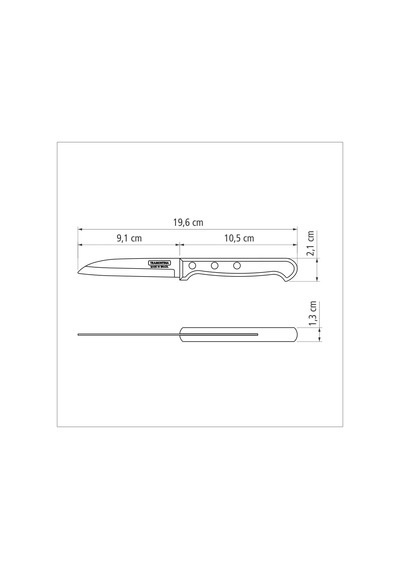 Tramontina Churrasco 21121/193 8cm Soyma Bıçağı Blisterli Diğer