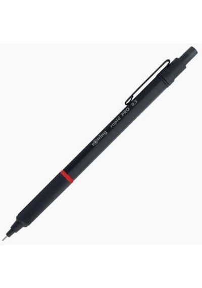 Rotring Rapid Pro 0.5mm Mekanik Kurşun Kalem Siyah 1904258 Diğer