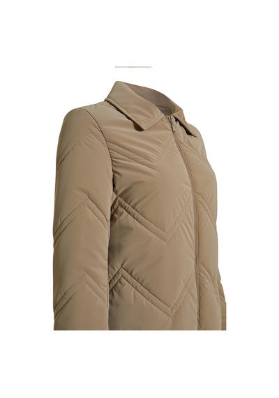 Aker 24aw10578111 Küçük Beden Mont 24aw10578111 015 Bej Bej