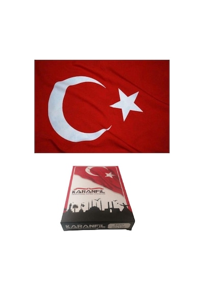 Türk Bayrağı 80X120CM Ebatında Kumaş Türk Bayrağı Al Bayrak 80 1