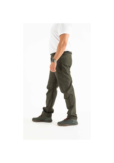 Longberg Kışlık Içi Polarlı Su Ve Rüzgar Geçirmez Softshell Pantolon Haki Prs-1779 Haki