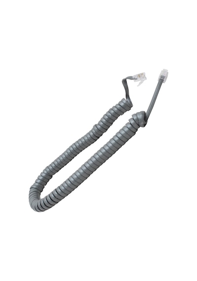 TELEFON SPIRAL KABLO GRİ ELEKTROMER