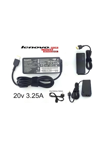 Lenovo Uyumlu Yoga 500-14Ibd Adaptör Lenovo Uyumlu Garantili Şarj Cih