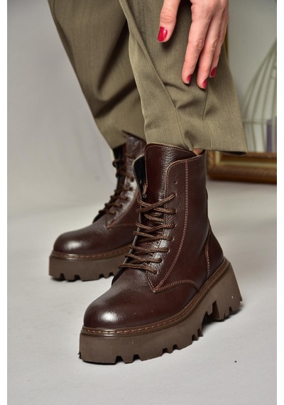 Fox Shoes T380170003 Kahverengi Hakiki Deri Kalın Tabanlı Kadın Bot Kahverengi-hakiki Deri Kahverengi Fox Shoes T380170003 Kahverengi Hakiki Deri Kalın Tabanlı Kadın Bot Kahverengi-hakiki Deri Kahverengi