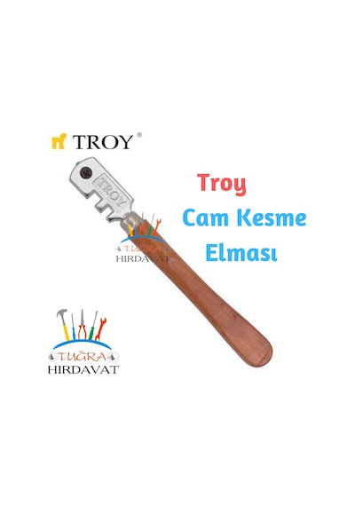 Troy Cam Kesme Kalemi Cam Elması