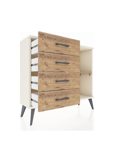 Arges Şifonyer Tek Raflı 4 Çekmeceli 88x30x80 Aytaşı-çam Çam Arges Şifonyer Tek Raflı 4 Çekmeceli 88x30x80 Aytaşı-çam Çam