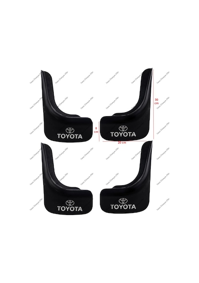 Toyota Uyumlu Corolla 2002-2006 4lü Paçalık Çamurluk Tozluk TYT1UX007