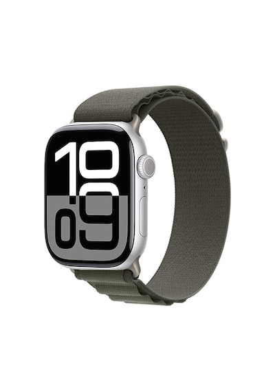 Apple Watch 10 46mm Uyumlu Krd-74 Hasır Kordon - Turuncu