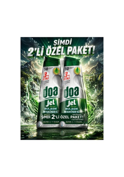 Yağa Son 3 Lü Etki Jel 2 Li Paket Ekonomik Canavar - 862319599