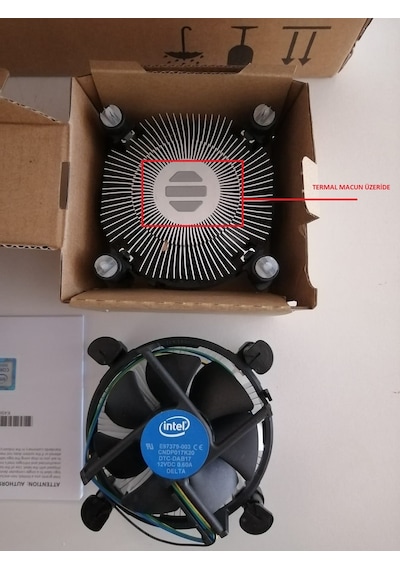 Intel E97379 003 Hava Soğutmalı İşlemci Fanı