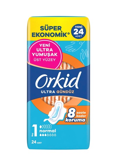Ultra Hijyenik Ped Normal Boy 1 Süper Ekonomik Paket 24 Adet Ped