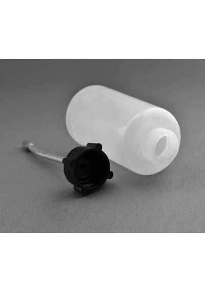 120Ml Plastik Şeffaf Metal Uçlu Kapaklı - Çok Amaçlı Yağdanlık
