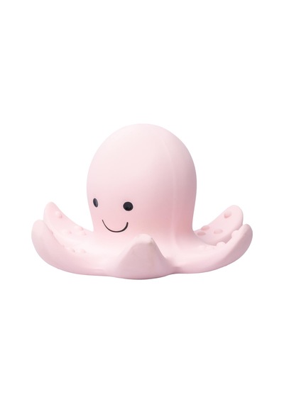 Tikiri Doğal Kauçuk Diş Kaşıyıcılı Oyuncak-Octopus