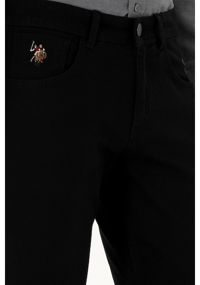 U.S. Polo Assn. Erkek Siyah Kanvas / Chino Pantolon 50310340-VR046