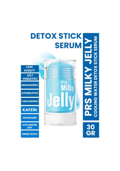 Prs Milky Jelly Cooling Water Yenileyici Canlandırıcı Nemlendirici Detox Stick Serum 30 Gr