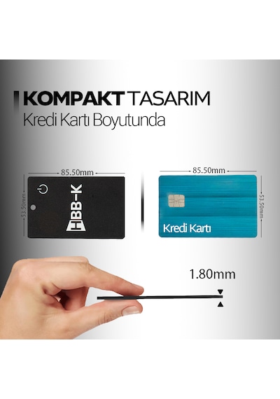Hbb-k Apple Uyumlu iOS &android Akıllı Kart Siyah 1 Adet