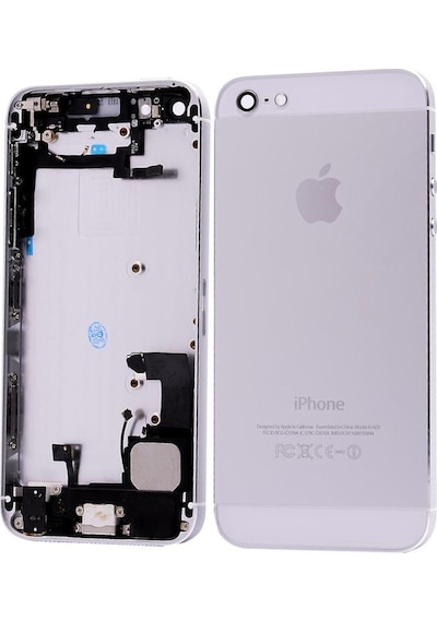 Senalstore Apple Uyumlu iPhone 5 Kasa Full Dolu - Beyaz