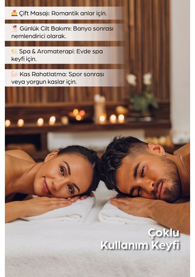 4 Lü Kavun Aromalı Yenilebilir Erotik Vücut Masaj Yağı 20 Ml X4 - 305853701