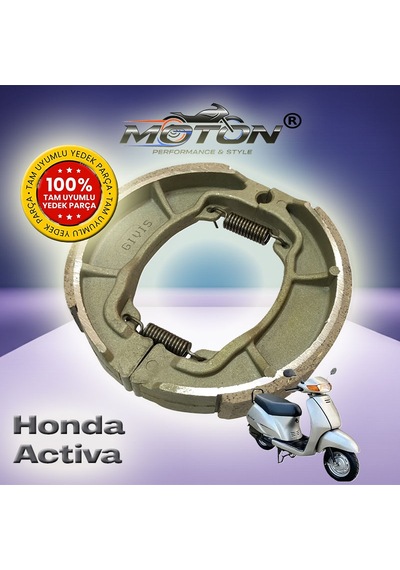 Honda Activa Arka Fren Balatası Kampana Tipi Yüksek Performans