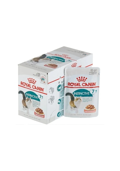 Royal Canın Instinctive 7+ Yaşlı Kediler İçin Yaş Kedi Maması, 12x85 G Soslu 140832684