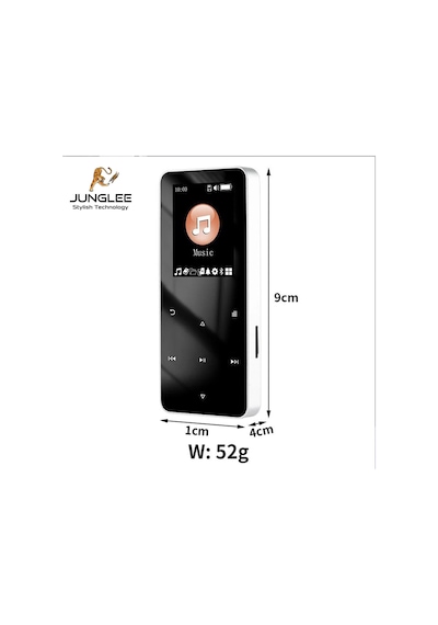 Bluetooth Lu Mp3 Mp4 Çalar Fm Radyolu Şarjlı Mp4 Player Dahili Hoparlör 8gb Hafızalı Müzik Çalar