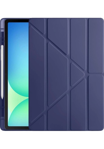 Apple Uyumlu iPad Pro 13 2024 Kılıf Kalemlikli Hugo Tablet Kılıfı Tdrtr