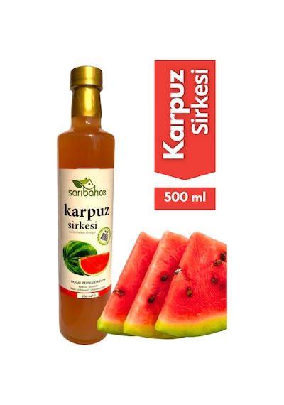 Karpuz Sirkesi 500 Ml - Organik Doğal Fermantasyon