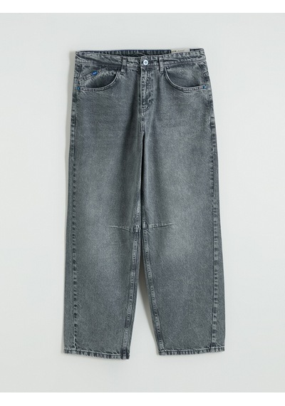 Lcw Jeans Gri Loose Fit Erkek Jean Pantolon