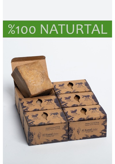 Al Kamal Defne Doğal El Yapımı Sabunu 10% Defne Yağı 6 x 1 KG