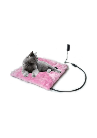 Kedi Minderi Isıtmalı Model 45x45cm 12v Adaptörlü Su Geçirmez Kdtes05