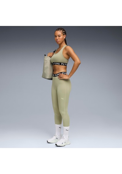 Puma 4keeps Elastıc Bra - P Kadın Yetişkin Sporcu Sütyeni Haki