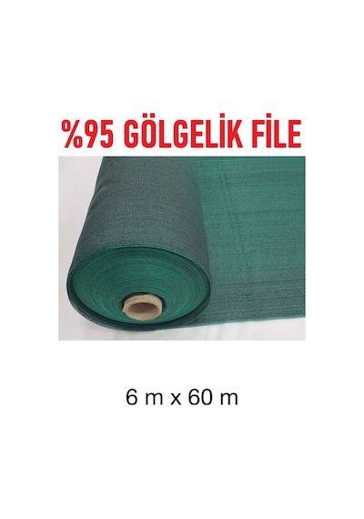 150 X 1000 Abkplastik %95 Genişlik File, Çit Filesi, Çit Örtüsü, Gölgelik Yeşil