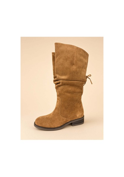 37brandshoes Süet Çizme Taba taba