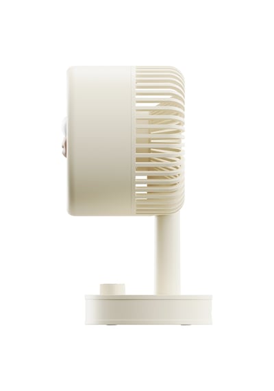 Everest Efn14 Krem 1200mah 3 Hız Kademeli Masaüstü Usb Fan