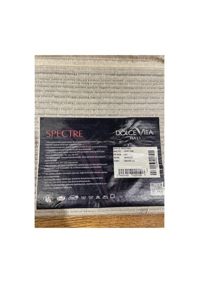 Spectre 657 Gri Halı Çok Renkli