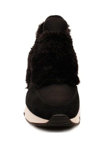 Ash Bayan Sneaker Laser Fur Siyah